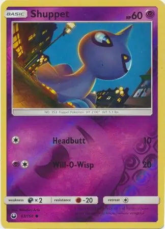 Celestial Storm Shuppet #63/168 reverse holo